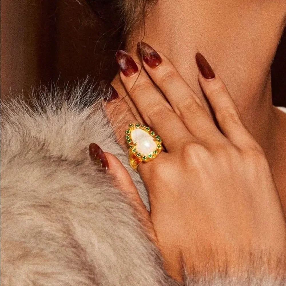 Pearl Ring Q503